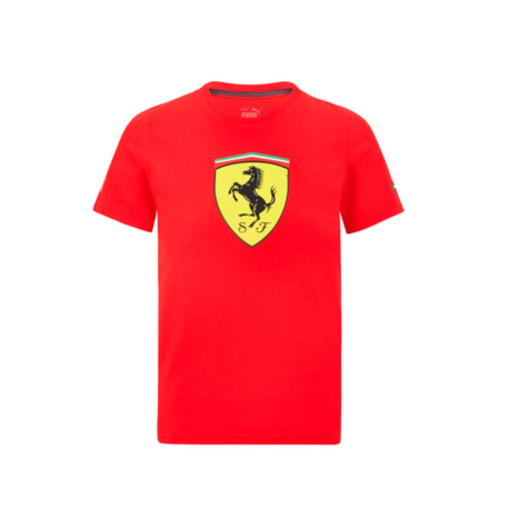 Majice Muška majica FERRARI Puma Big Shield, crvena | race-shop.hr