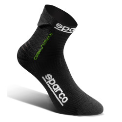 Sparco HYPERSPEED čarape crno/zelene