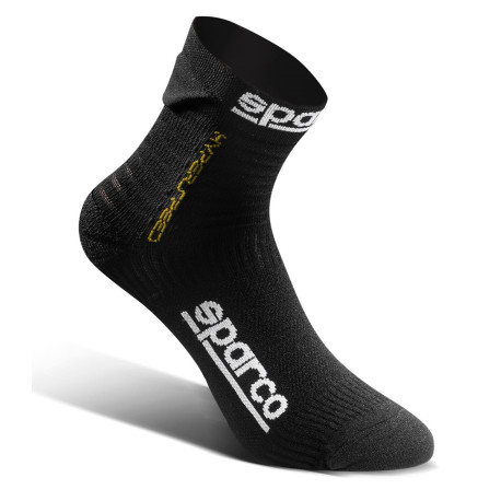 SIM Racing Sparco HYPERSPEED čarape crno/žute | race-shop.hr