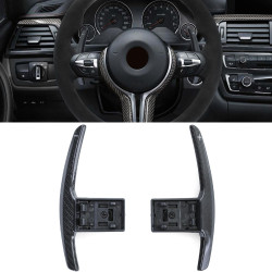 Karbonske šifterice volana za BMW 1er F20 F21 2er F22 F23, Crne