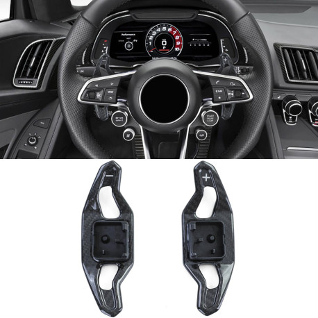 Šifterice volana Karbonske šifterice volana za Audi A5 S5 RS5 F5 A6 S6 RS6 C7 4G, Crne | race-shop.hr