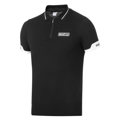 Majice SPARCO polo majica MY2024 muška - Crna | race-shop.hr