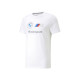 Majice Muška majica Puma BMW MMS ESS Logo - Bijela | race-shop.hr