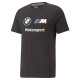 Majice Muška majica Puma BMW MMS ESS Logo - Crna | race-shop.hr