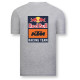 Majice Muška majica RedBull KTM backprint - Siva | race-shop.hr