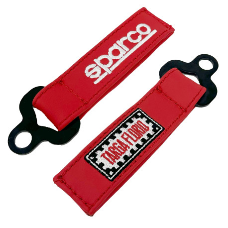 Reklamni predmeti i pokloni SPARCO privjesak za ključeve TARGA FLORIO ORIGINAL - Crvena | race-shop.hr