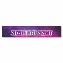 Naljepnica za prednje staklo race-shop NightRunner