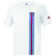 Majice Sparco MARTINI RACING muška majica s prugama - bijela | race-shop.hr