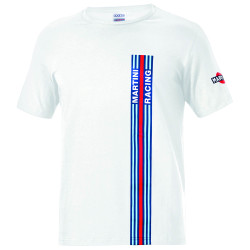 Majica SPARCO MARTINI RACING Stripes, bijela