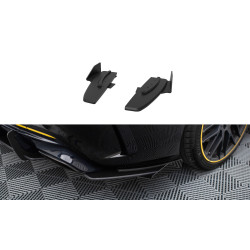 MAXTON DESIGN stražnji bočni difuzori za Mercedes-AMG CLA 45 C117 Facelift, crno-crvena + sjajna krila