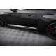 Body kit i vizualni dodaci Bočne lipove pragova V1 BMW M2 G87 (Black-Red + Gloss Flaps) | race-shop.hr