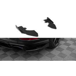 MAXTON DESIGN stražnji bočni difuzori za Audi RS3 Sedan 8V Facelift, crno-crvena + sjajna krila