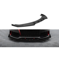 Prednji lip Audi A7 RS7 Look C7 (Black + Gloss Flaps)
