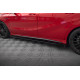 Body kit i vizualni dodaci MAXTON DESIGN difuzori bočnih pragova za Mercedes-Benz A 45 AMG W176 Facelift, crna + sjajna krila | race-shop.hr