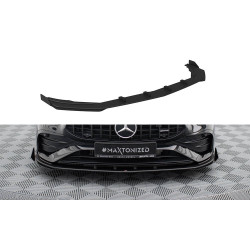 MAXTON DESIGN prednji lip za Mercedes-AMG A35 W177 Facelift, crno-crvena + sjajna krila
