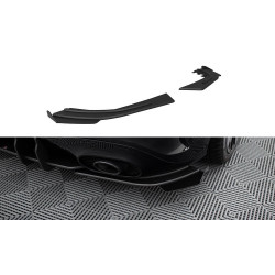 Stražnja krila difuzora Mercedes-AMG A35 Hatchback W177 (Black + Gloss Flaps)