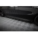 Body kit i vizualni dodaci MAXTON DESIGN difuzori bočnih pragova za Mercedes-AMG A35 W177 Facelift, crno-crvena + sjajna krila | race-shop.hr