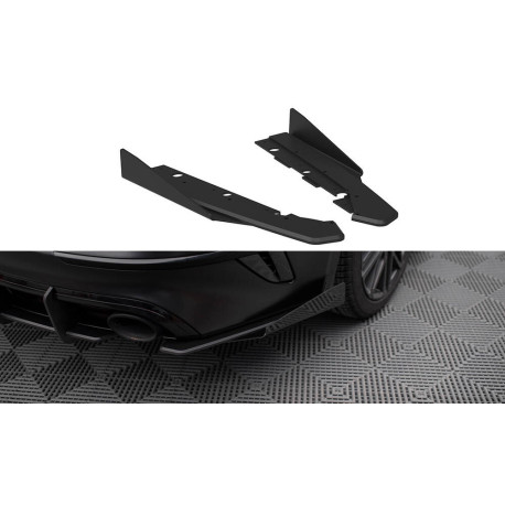 Body kit i vizualni dodaci Stražnja krila difuzora Kia Proceed GT Mk1 Facelift (Black + Gloss Flaps) | race-shop.hr