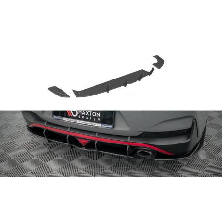 Body kit i vizualni dodaci MAXTON DESIGN stražnji difuzor za Hyundai I30 Fastback N-Line Mk3 Facelift | race-shop.hr