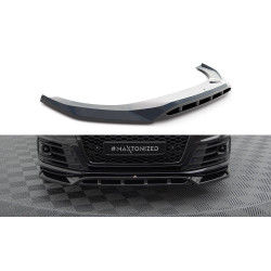 MAXTON DESIGN prednji lip za Audi SQ7 / Q7 S-Line Mk2, sjajna crna, V2