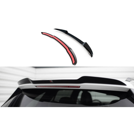 Body kit i vizualni dodaci MAXTON DESIGN lip gepeka za Mercedes-Benz C Estate AMG-Line / 43 AMG S206, sjajna crna | race-shop.hr