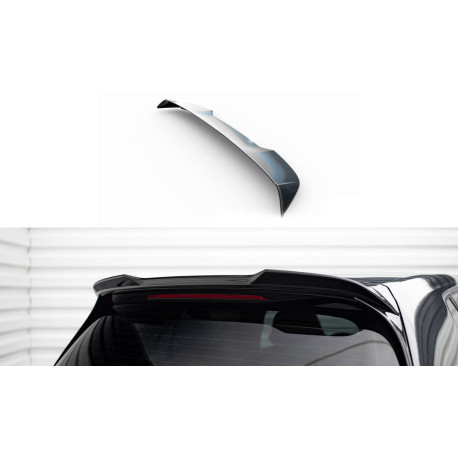 Body kit i vizualni dodaci MAXTON DESIGN lip gepeka 3D za Volkswagen Golf R / R-Line / GTI Mk7, sjajna crna | race-shop.hr