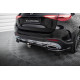 Body kit i vizualni dodaci MAXTON DESIGN središnji stražnji difuzor za Mercedes-Benz GLC AMG-Line X254 (s vertikalnim prugama), sjajna crna | race-shop.hr