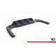 Body kit i vizualni dodaci MAXTON DESIGN središnji stražnji difuzor za Mercedes-Benz GLC AMG-Line X254 (s vertikalnim prugama), sjajna crna | race-shop.hr
