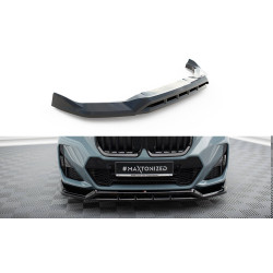 MAXTON DESIGN prednji lip za BMW X1 M-Pack U11, sjajna crna