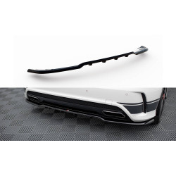 MAXTON DESIGN središnji stražnji difuzor za Mercedes-Benz A45 AMG W176 (s vertikalnim prugama), sjajna crna