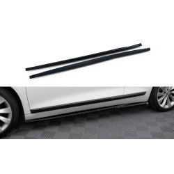 MAXTON DESIGN difuzori bočnih pragova za Volkswagen Scirocco Mk3 Facelift, sjajna crna