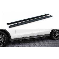 MAXTON DESIGN difuzori bočnih pragova za Mercedes-Benz GLC Coupe AMG-Line C253, sjajna crna, V3