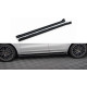 Body kit i vizualni dodaci MAXTON DESIGN difuzori bočnih pragova za Porsche Cayenne Coupe Mk3, sjajna crna | race-shop.hr