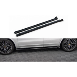 MAXTON DESIGN difuzori bočnih pragova za Porsche Cayenne Coupe Mk3, sjajna crna