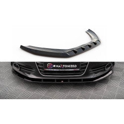 MAXTON DESIGN prednji lip za Audi A6 C7, sjajna crna, V3