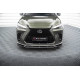 Body kit i vizualni dodaci MAXTON DESIGN prednji lip za Lexus NX F-Sport Mk2, sjajna crna, V2 | race-shop.hr