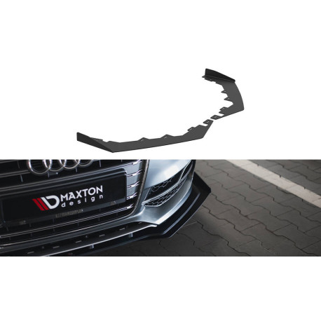 Body kit i vizualni dodaci MAXTON DESIGN prednja krila branika za Audi S3 / A3 S-Line Sedan 8V, sjajna crna | race-shop.hr