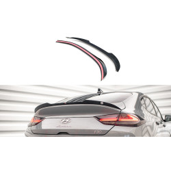 MAXTON DESIGN lip gepeka za Hyundai I30 Fastback N-Line Mk3 Facelift, sjajna crna
