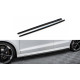 MAXTON DESIGN difuzori bočnih pragova za Audi RS3 Sedan 8V Facelift, sjajna crna, V2