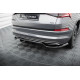Body kit i vizualni dodaci MAXTON DESIGN središnji stražnji difuzor za Skoda Kodiaq Sportline Mk1 Facelift (s vertikalnim prugama), sjajna crna | race-shop.hr