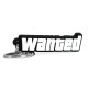 Privjesci PVC gumeni privjesak za ključeve "WANTED" | race-shop.hr