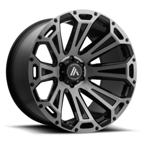 ALU felge Asanti Asanti Off Road AB813 CLEAVER felga 22x12 8X165.1 122.4 ET-40, Black brushed | race-shop.hr