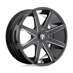 DUB S109 PUSH felga 22x9.5 6X139.7 106.1 ET20, Gloss black