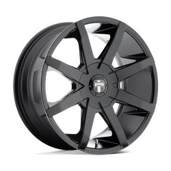 DUB S110 PUSH wheel 20x8.5 5X108/5X114.3 72.56 ET45, Gloss black