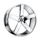 ALU felge DUB DUB S115 BALLER felga 30x10 5X127 78.1 ET10, Chrome | race-shop.hr