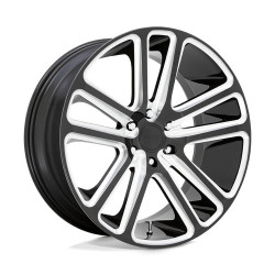 DUB S255 FLEX felga 22x9.5 5X127 78.1 ET10, Gloss black