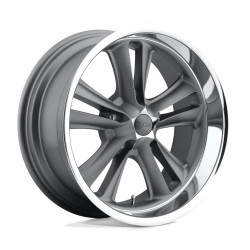 Foose F099 KNUCKLE felga 17x7 5X120.65 72.56 ET1, Matte gunmetal