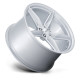ALU felge Foose Foose F174 CF8 felga 20x11 5X120 67.06 ET43, Gloss silver | race-shop.hr