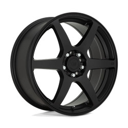 Motegi MR143 CS6 felga 15x6.5 5X100/5X114.3 72.56 ET40, Satin black