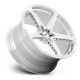 ALU felge OHM OHM AMP felga 22x10.5 5X120 64.15 ET30, Silver machined | race-shop.hr